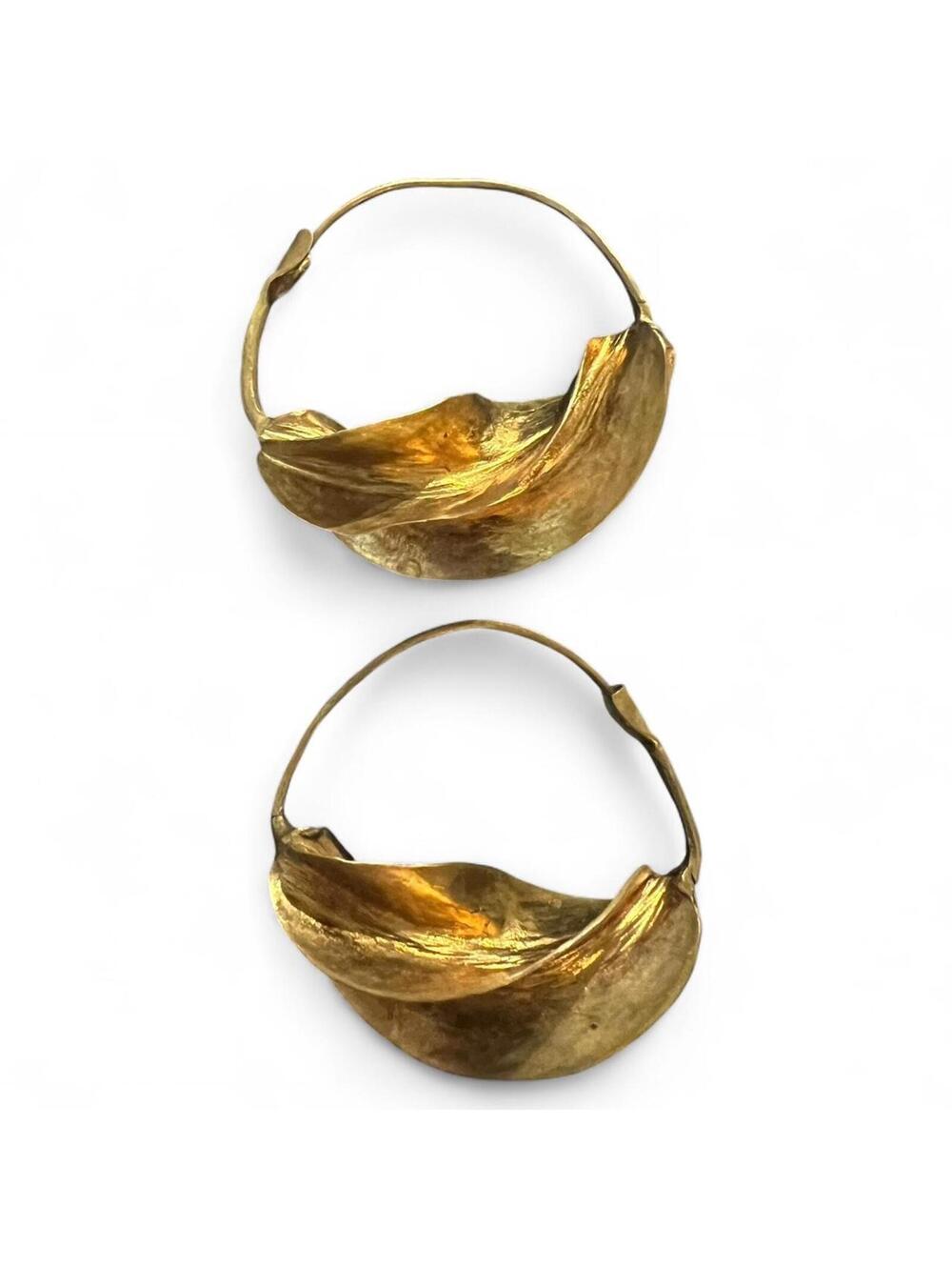 A Pair of Fulani Hoop earrings
